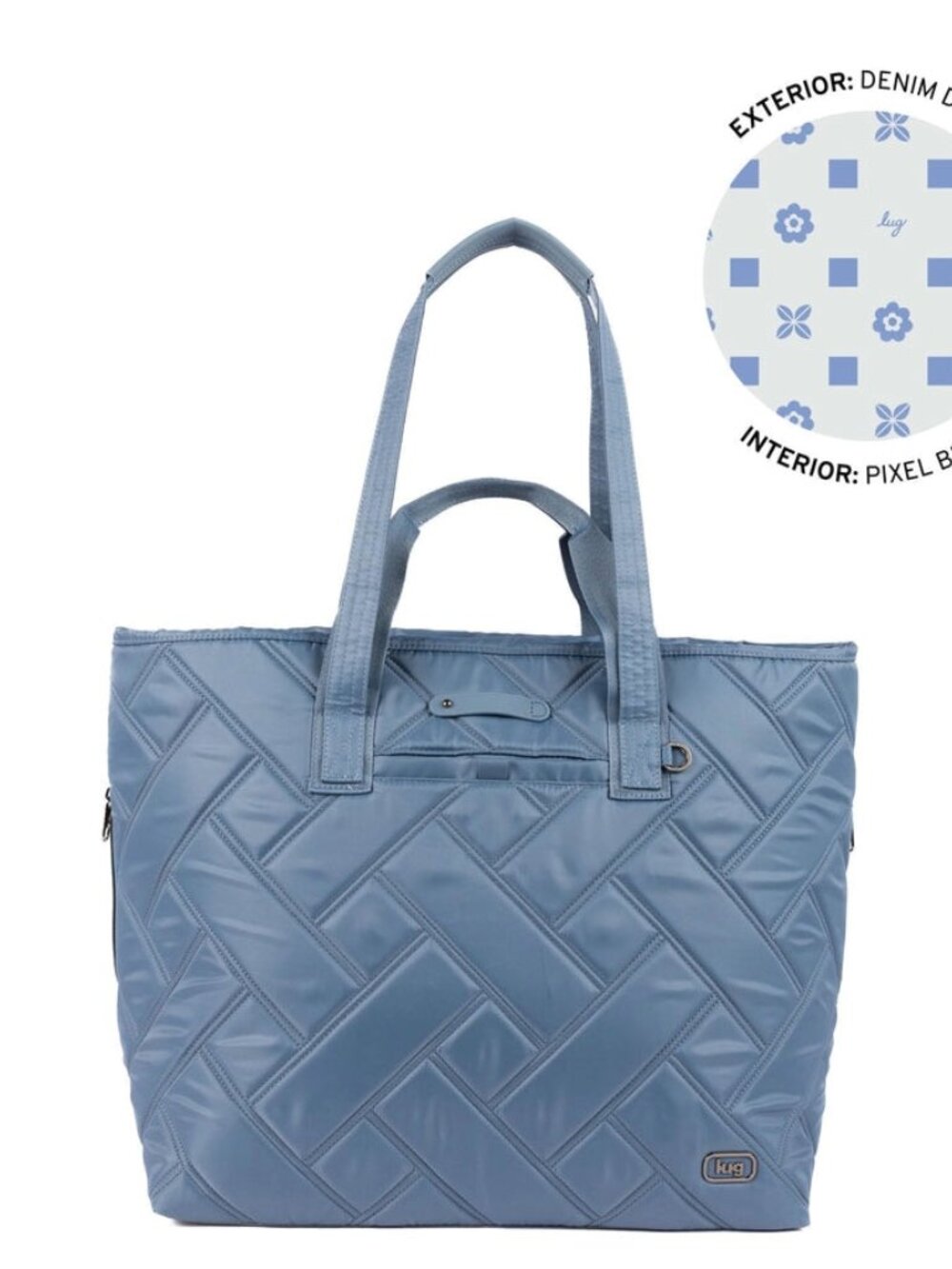 LUG - Ferry XL SE Expandable Carry-All Tote in Denim Drift